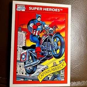 1990 Marvel Universe Captain America's Motorcycle #31
